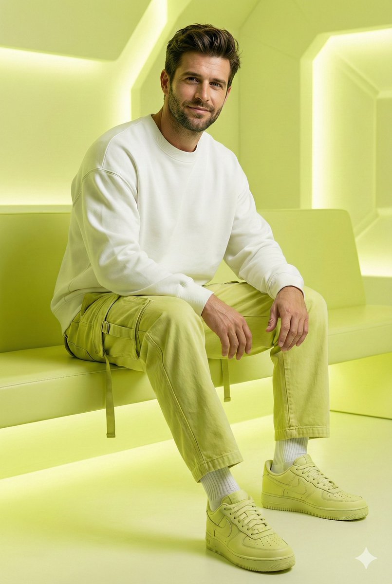 Neon Green Futuristic Fashion Editorial