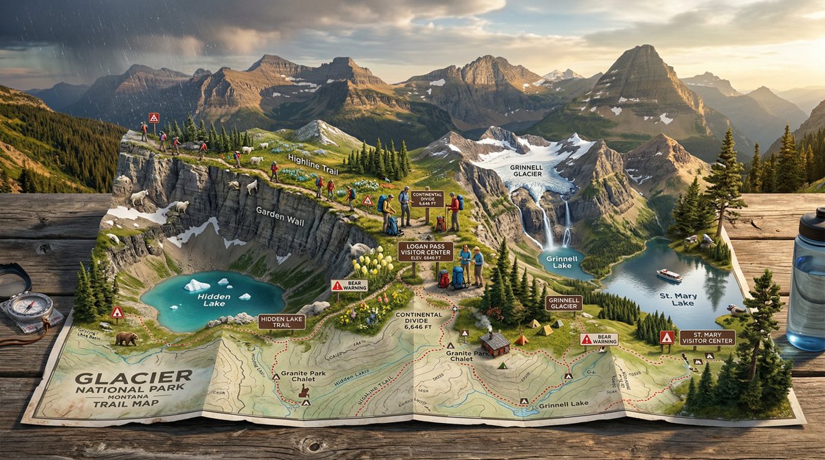 Miniature National Park Diorama
