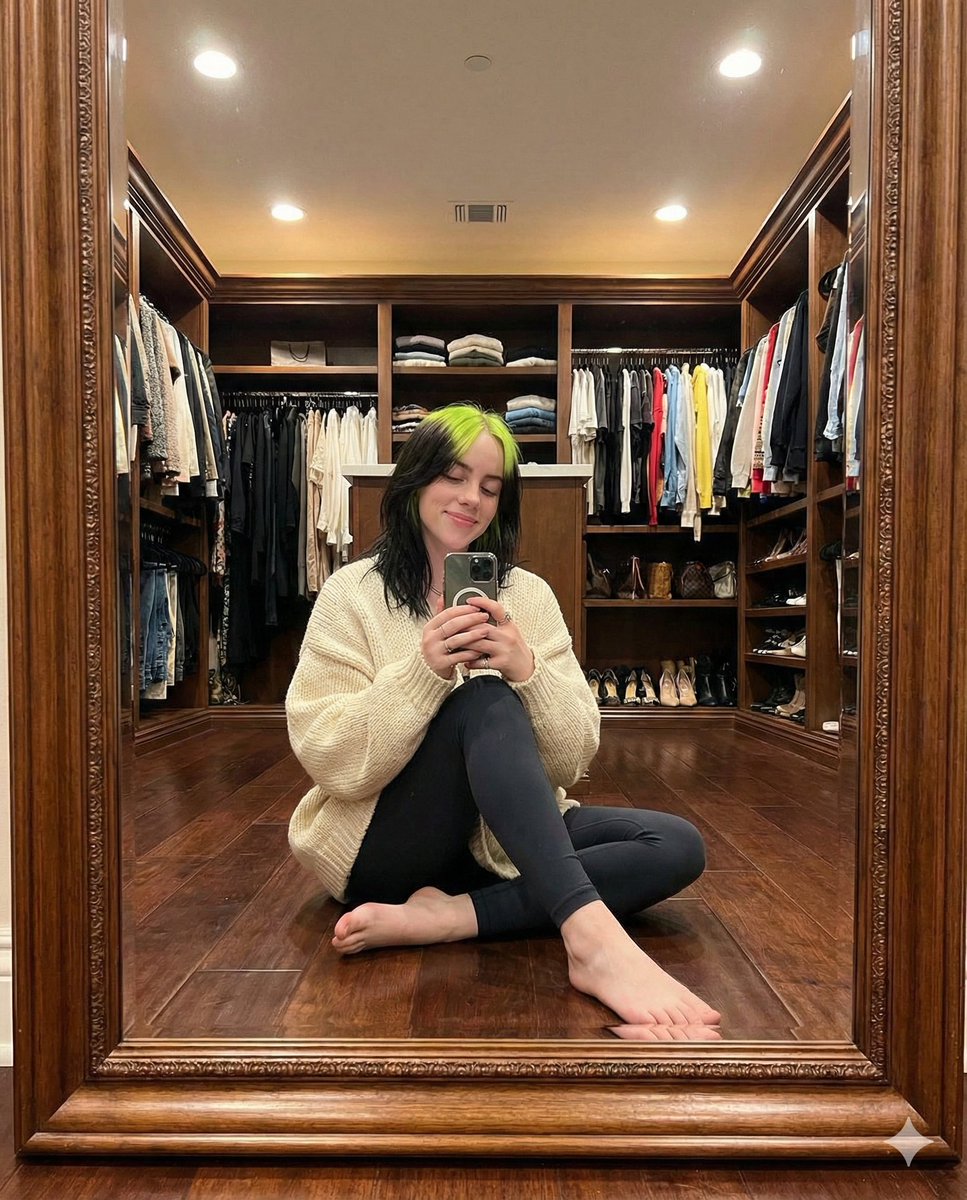 Closet Mirror Selfie Girl