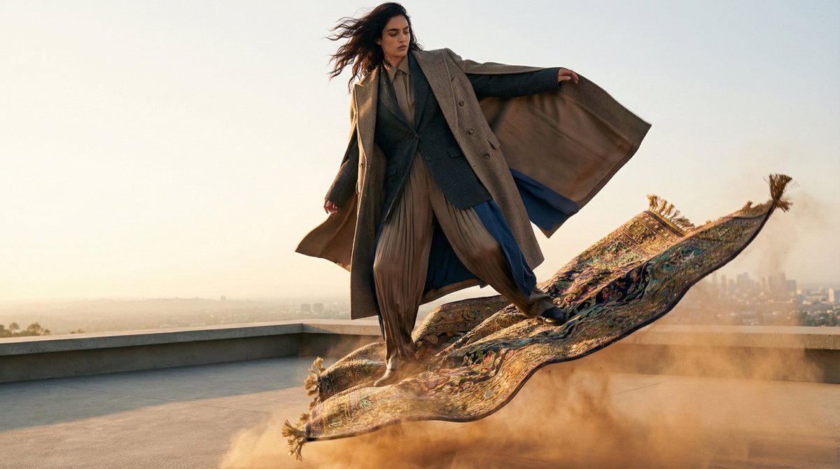 Flying Carpet Fashion Editorial