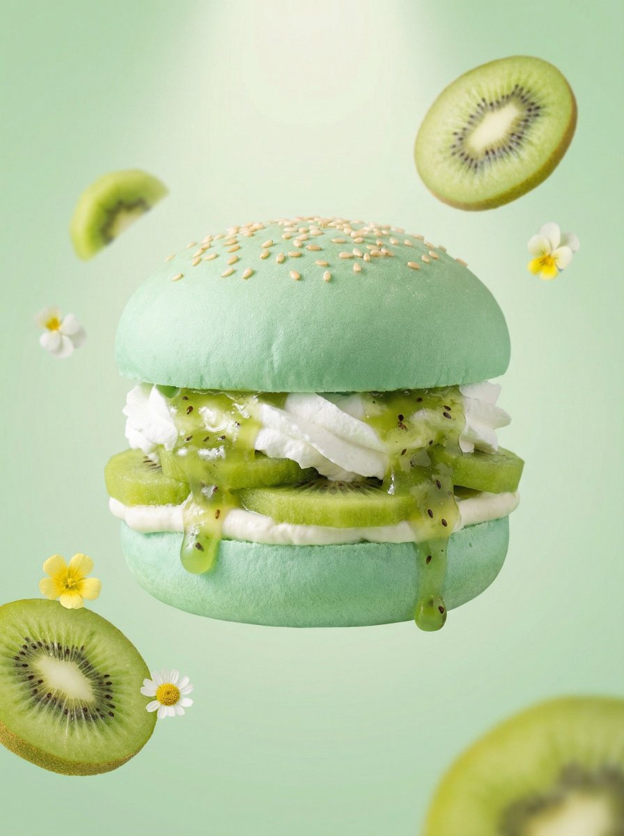 Strawberry Cream Dream Burger