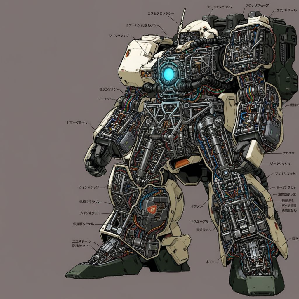 Robot Internal Structure Revealed