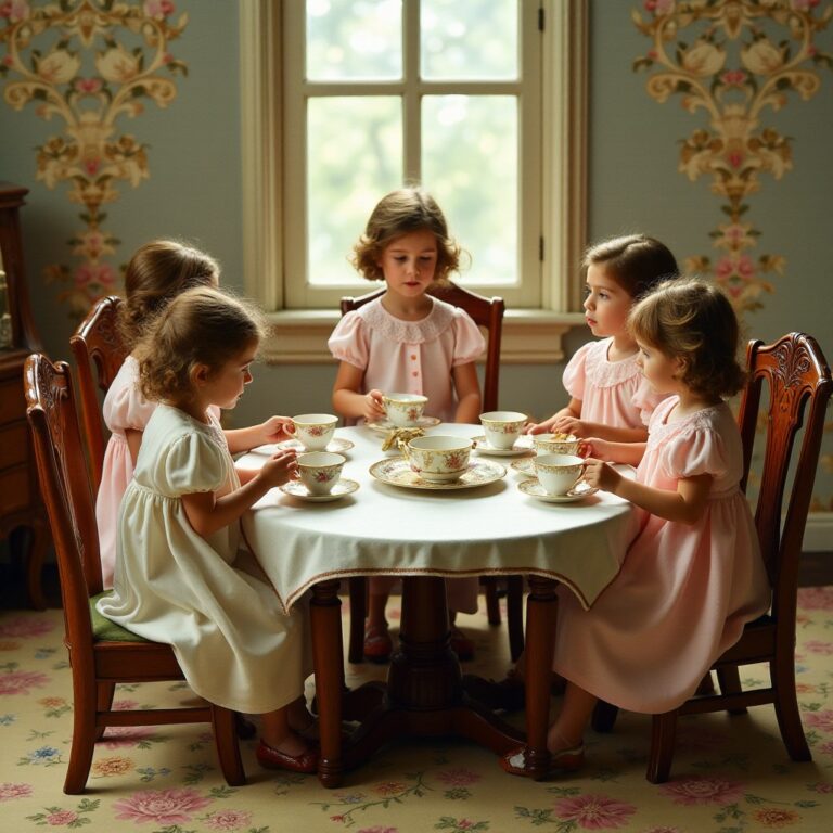 Victorian-Inspired Miniature Tea Party