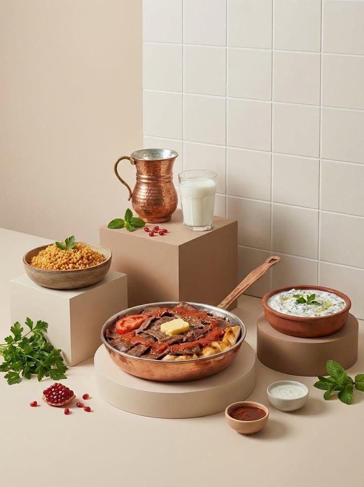 Minimalist Gourmet Still Life