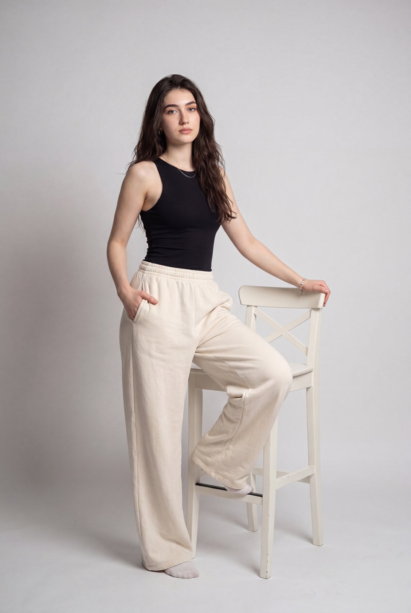 Minimalist Fashion Editorial Portrait