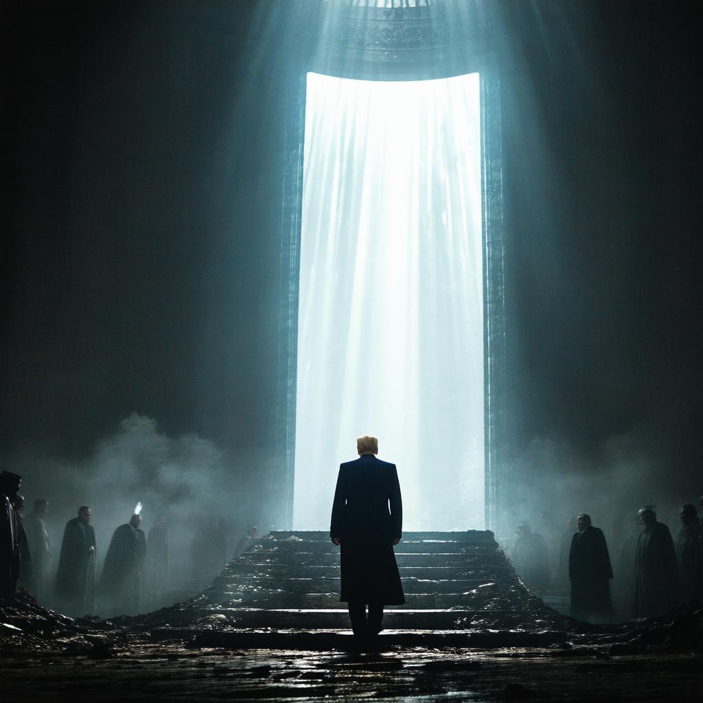 Polish President Opening a Dark Radiant Portal
