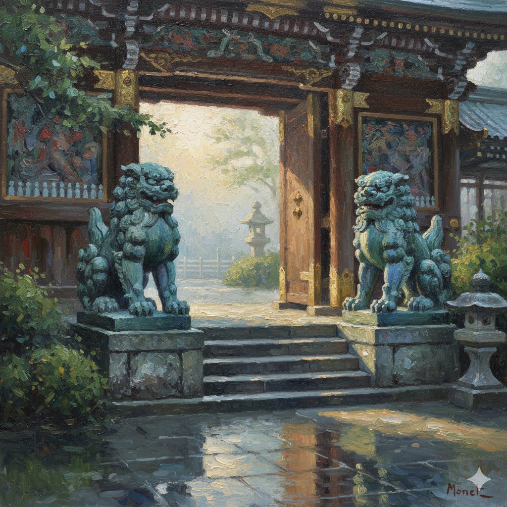 Monet Tang Lion Dream