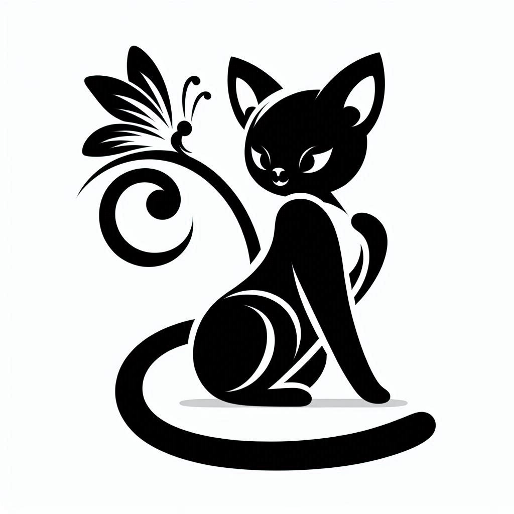 SVG: Sexy Cat