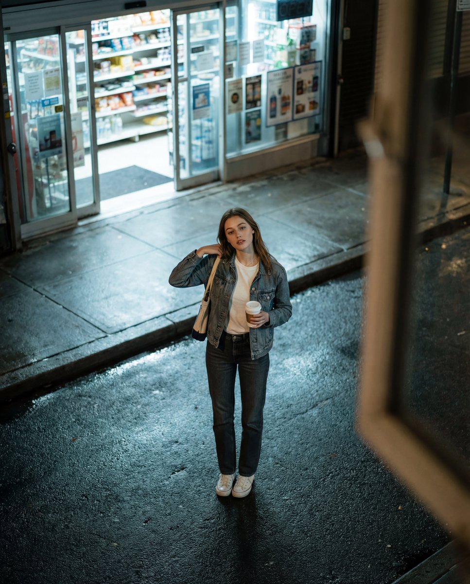 Night Street Film Portrait