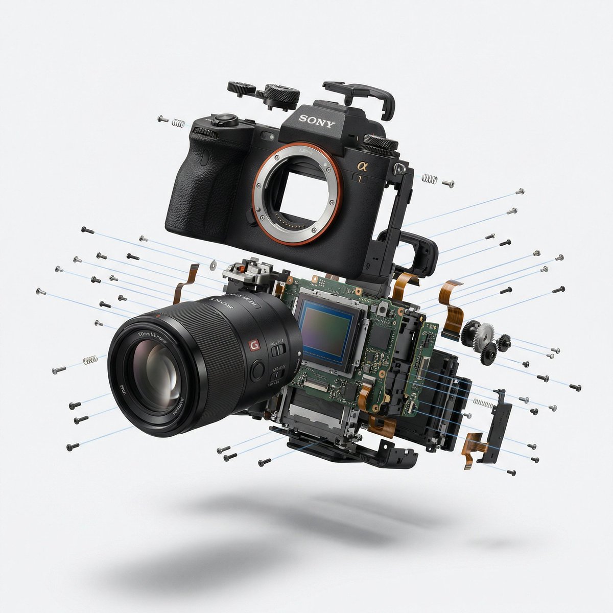 Nintendo Console Exploded View