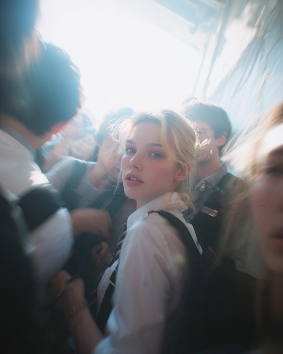 Paparazzi Flash at Paris Fashion Week