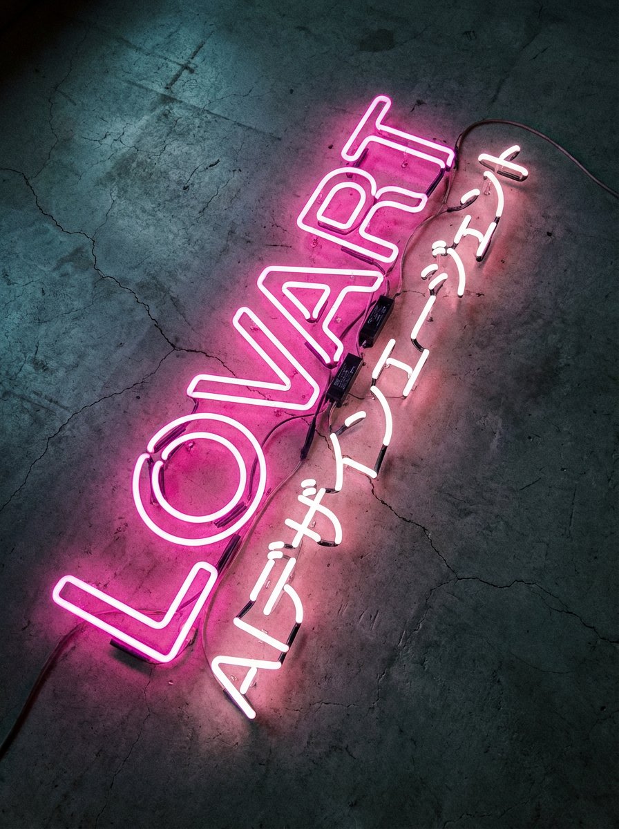 Neon Brand Identity Showcase