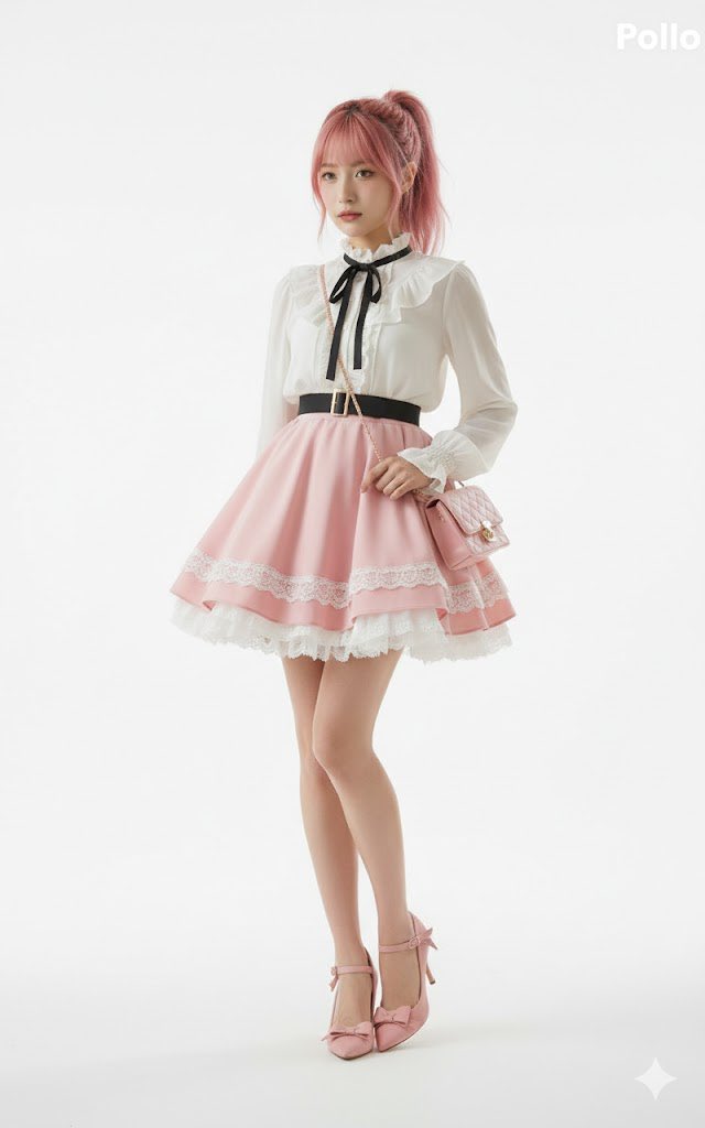 Cute Pink Bow Fashion