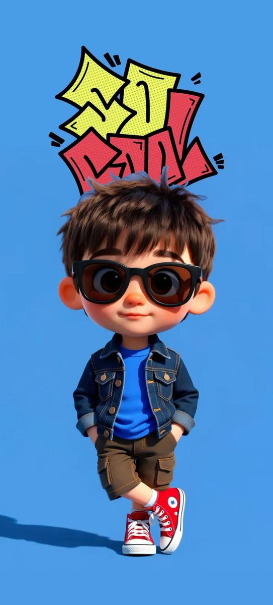 Hip-Hop Boy 3D Cartoon Reveal