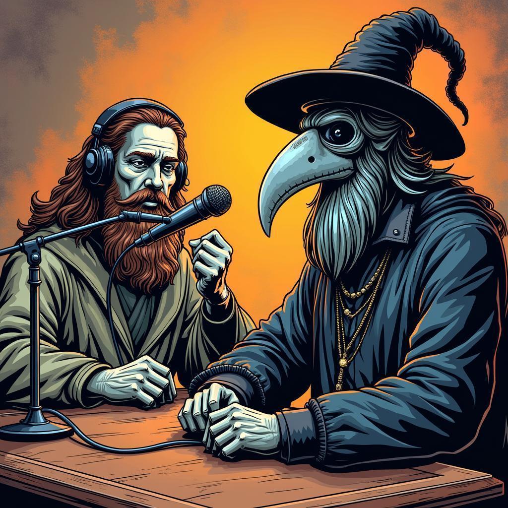Da Vinci and Plague Doctor Host Podcast