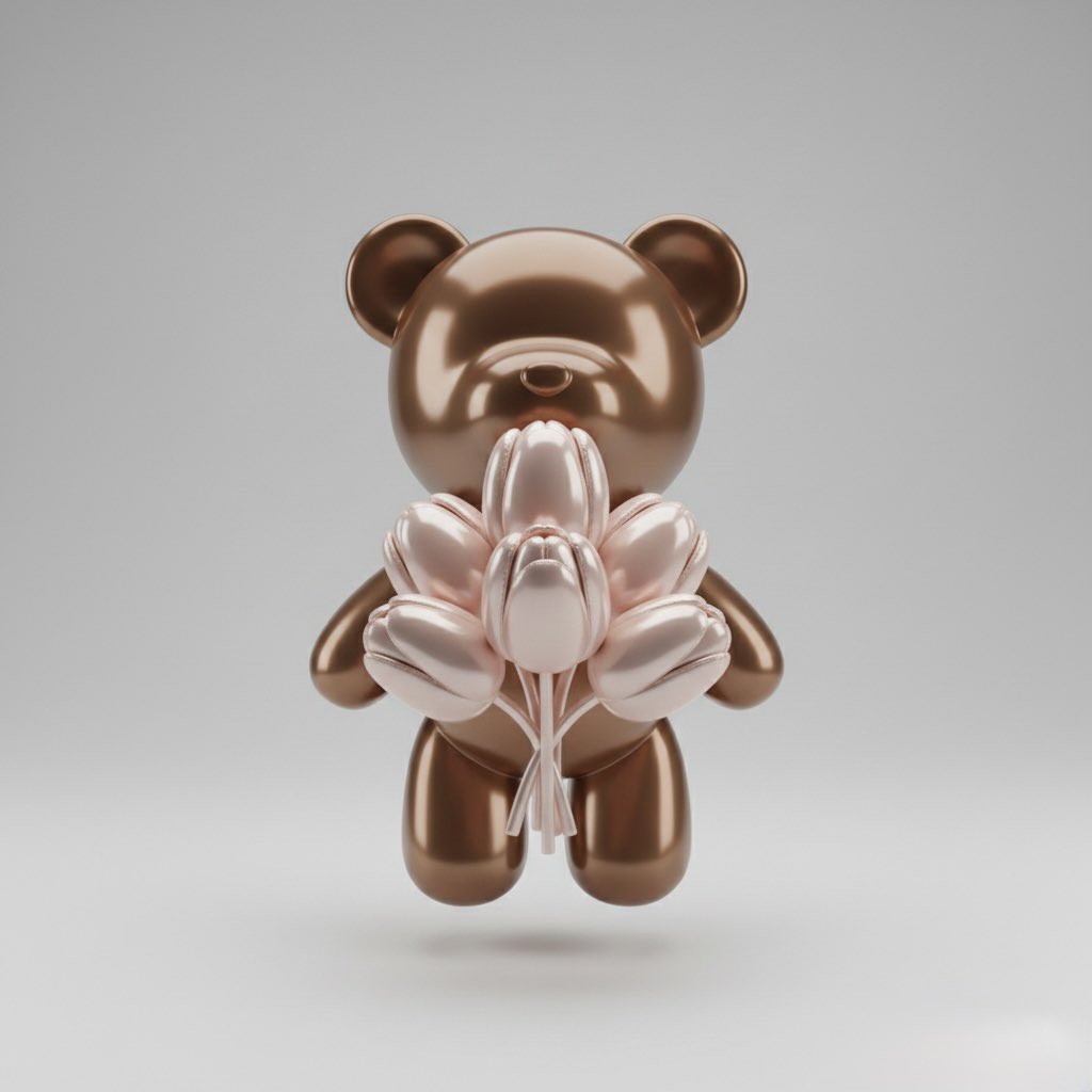 Designer Toy Balloon Rendering