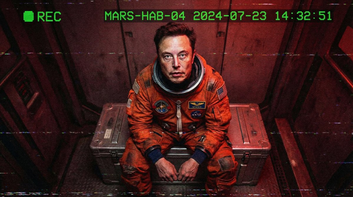 Musk Trapped in Martian Airlock