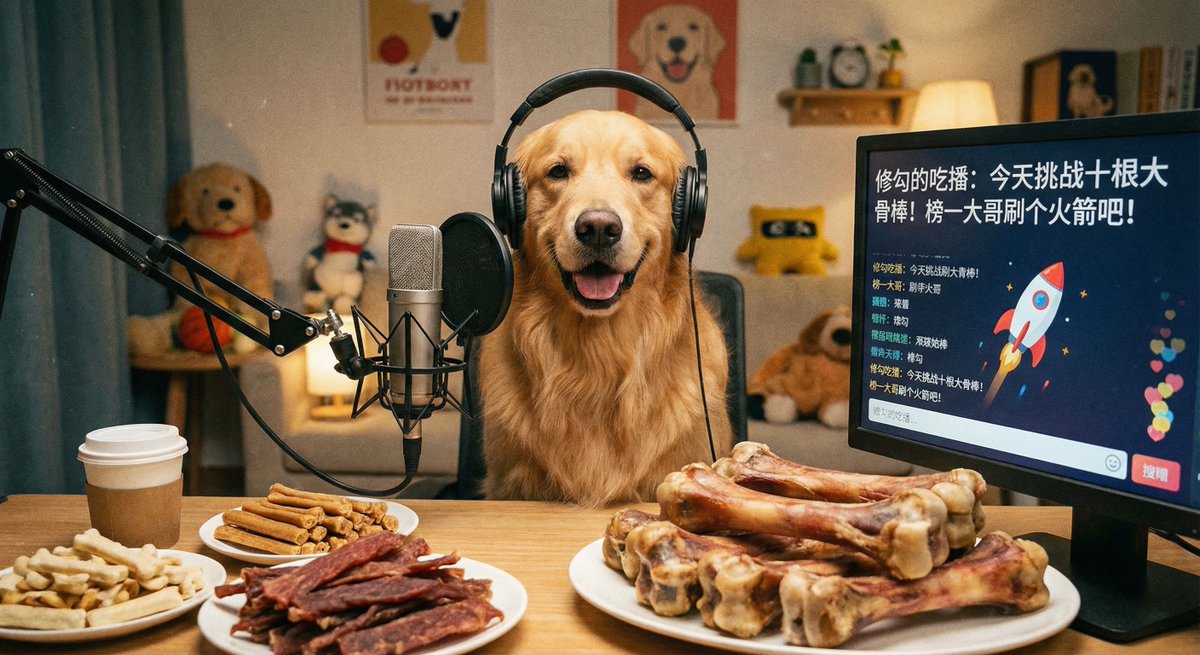 Golden Retriever Mukbang Challenge