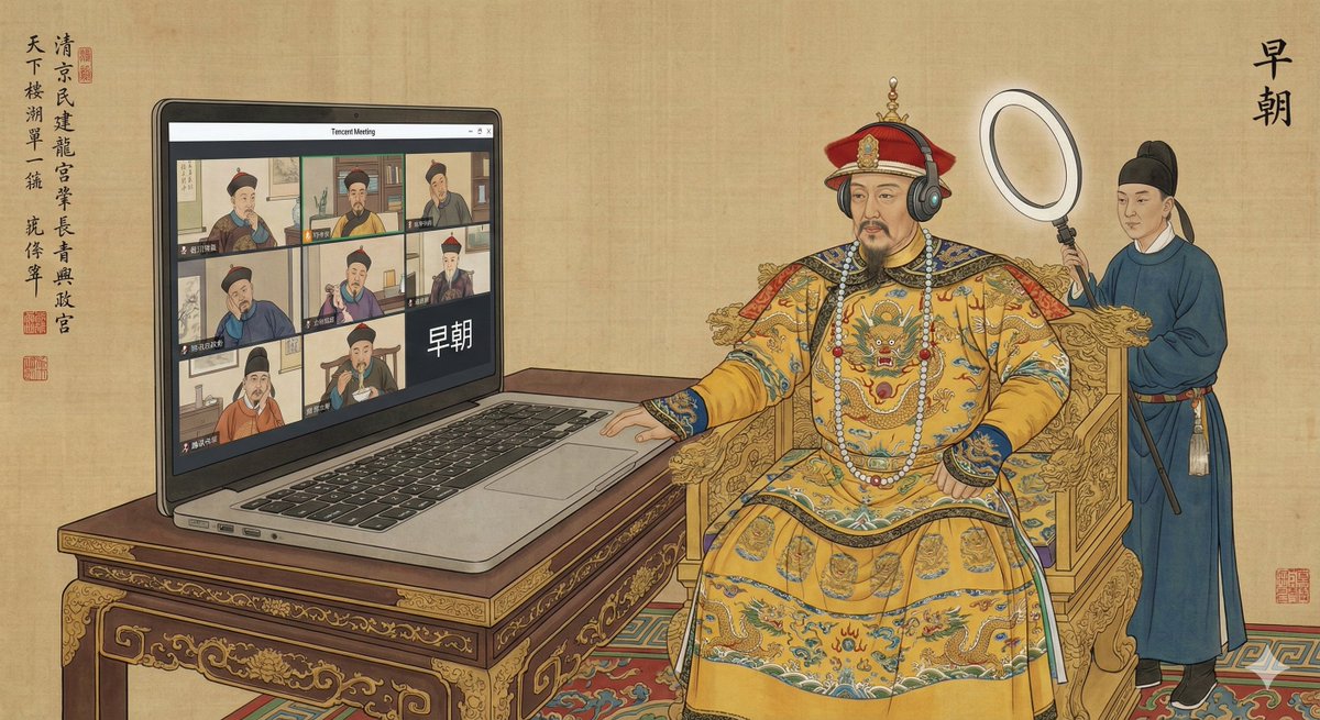 Emperor's Morning Video Conference