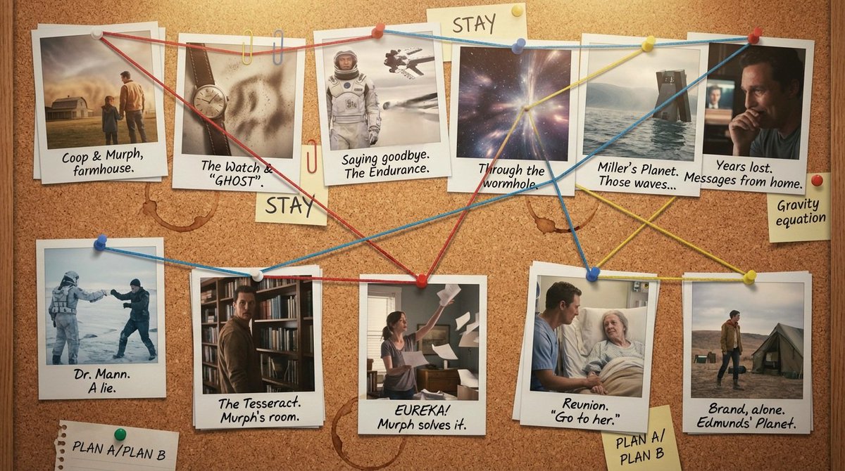 Polaroid Story Corkboard