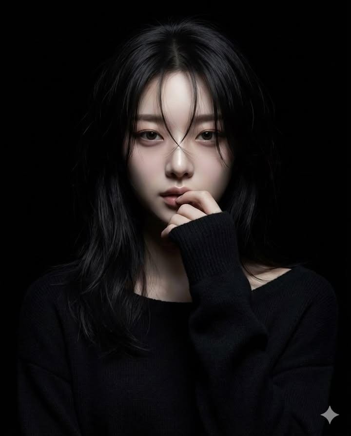 Spotlight Mystery Girl Portrait