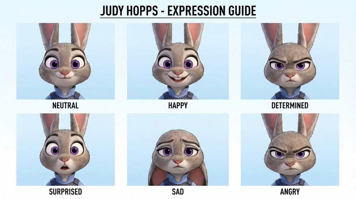 Character Expression Style Guide