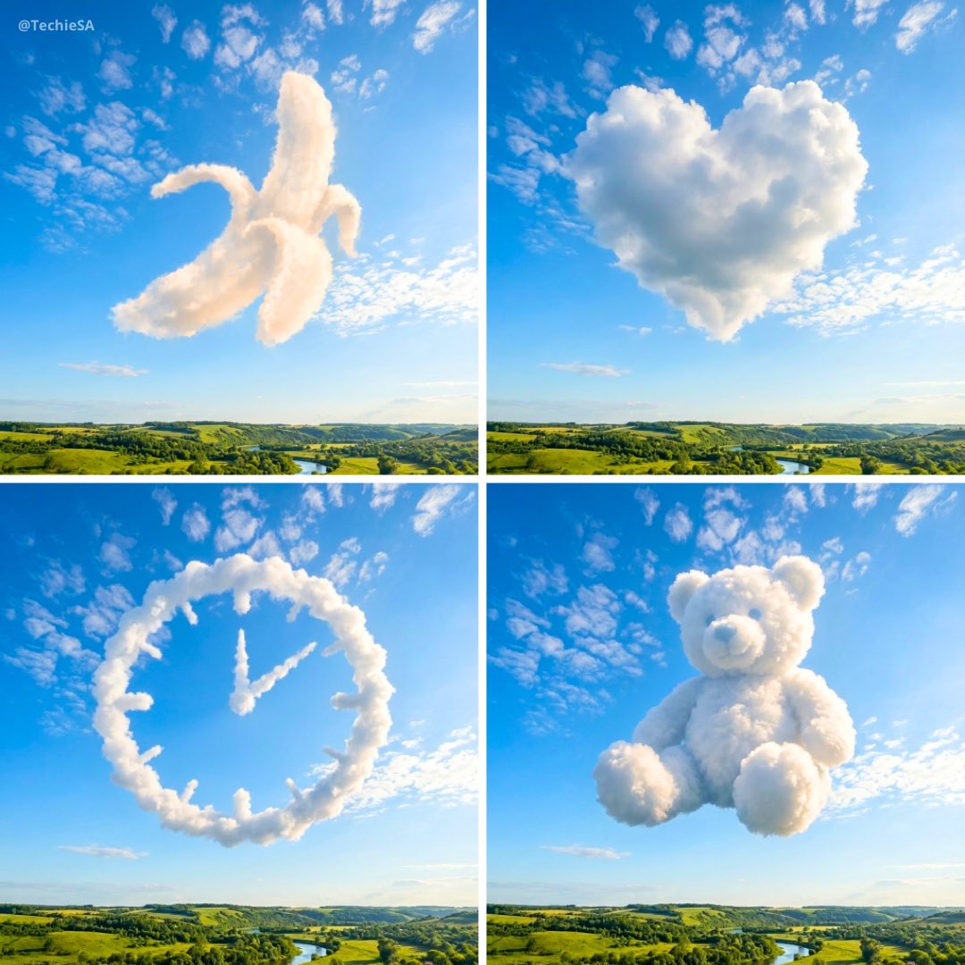 Cloud Shapes Sky Art