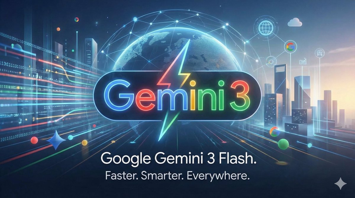 Gemini 3 Flash AI Promo
