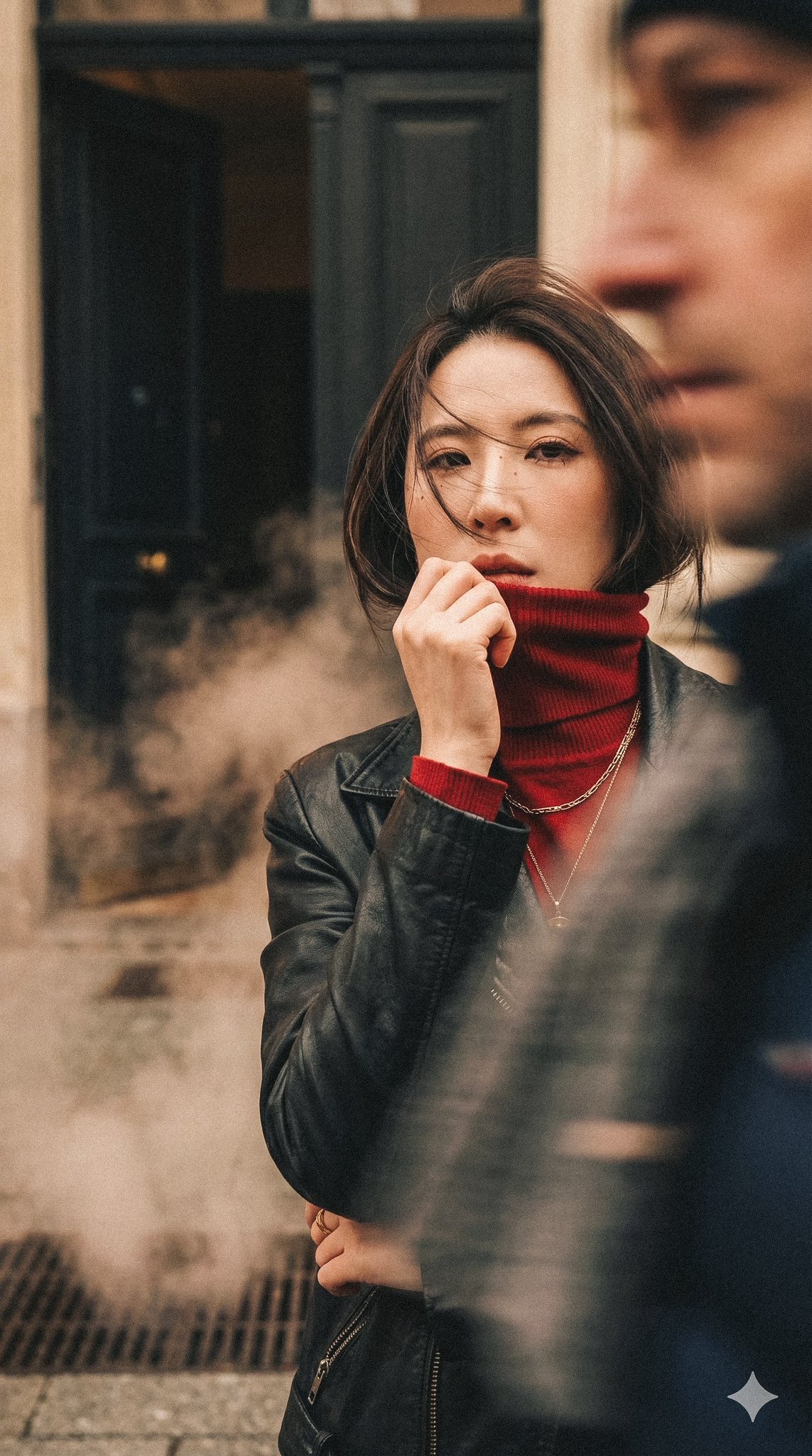 Winter Street Fashion Portrait