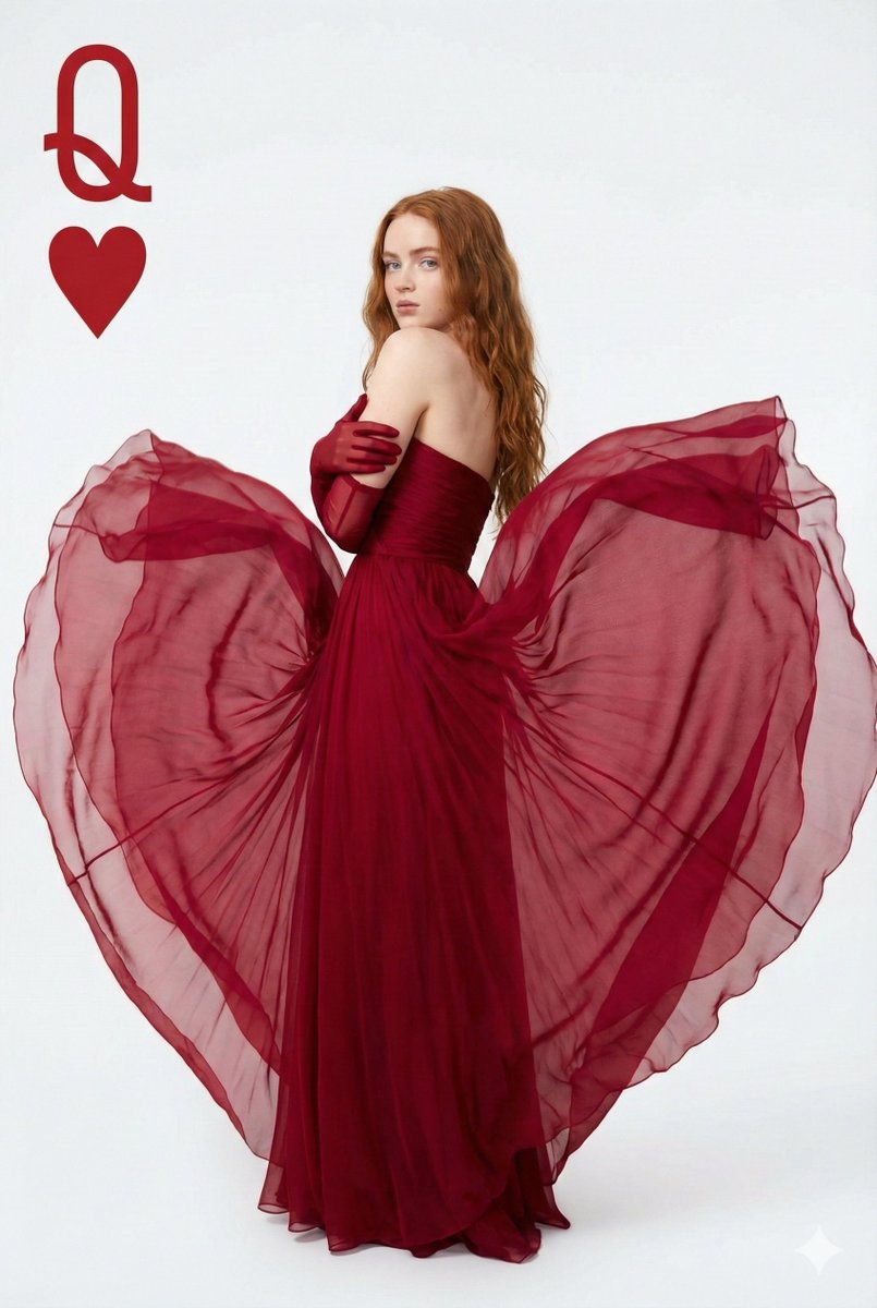 Queen of Hearts Fashion Portrait