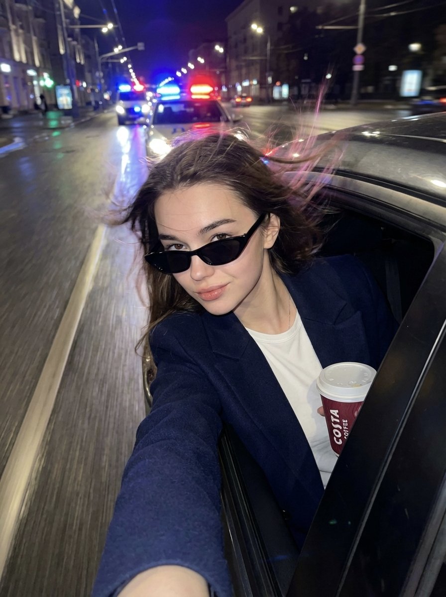 Midnight Escape Selfie