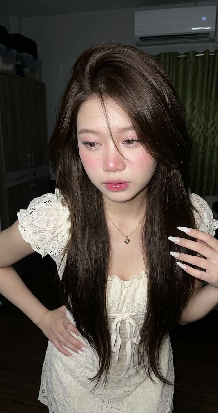 Clean Girl Korean Aesthetic Portrait