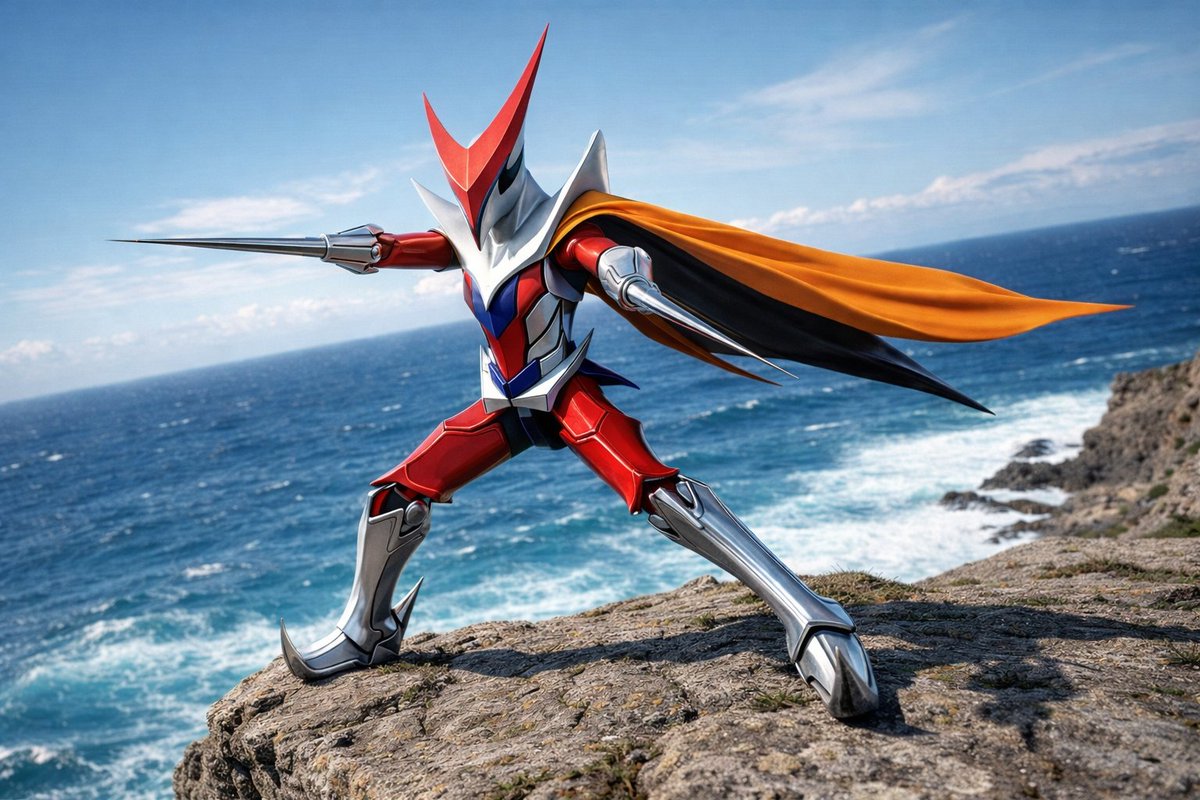 Cliffside Combat Stance Portrait