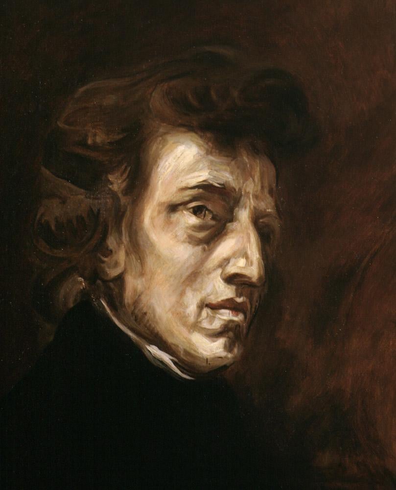 Reimagining Delacroix's Chopin Portrait