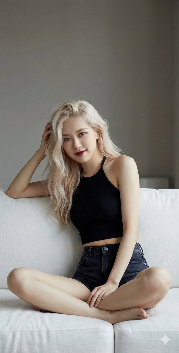 Rosé Chic Fashion Portrait