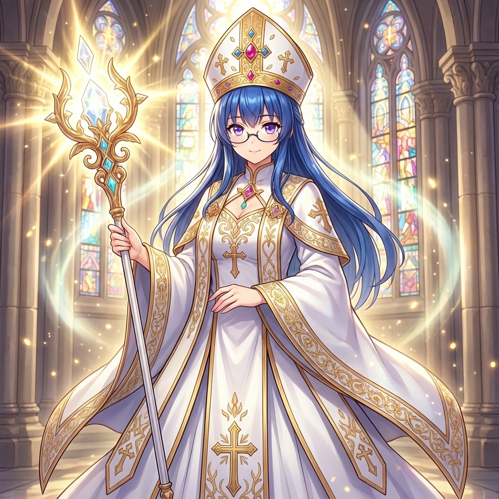 Bespectacled Saint AI Transformation