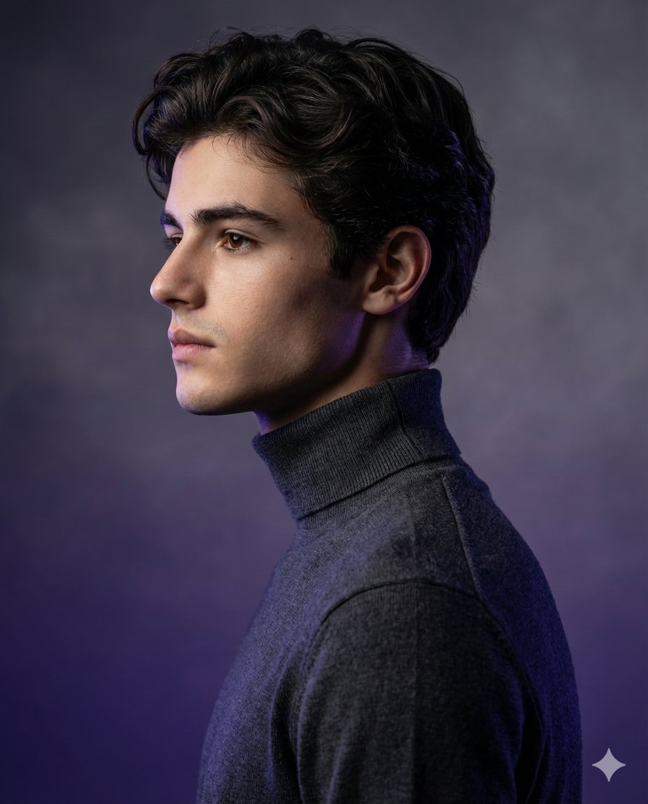 Purple Haze Gentleman Portrait