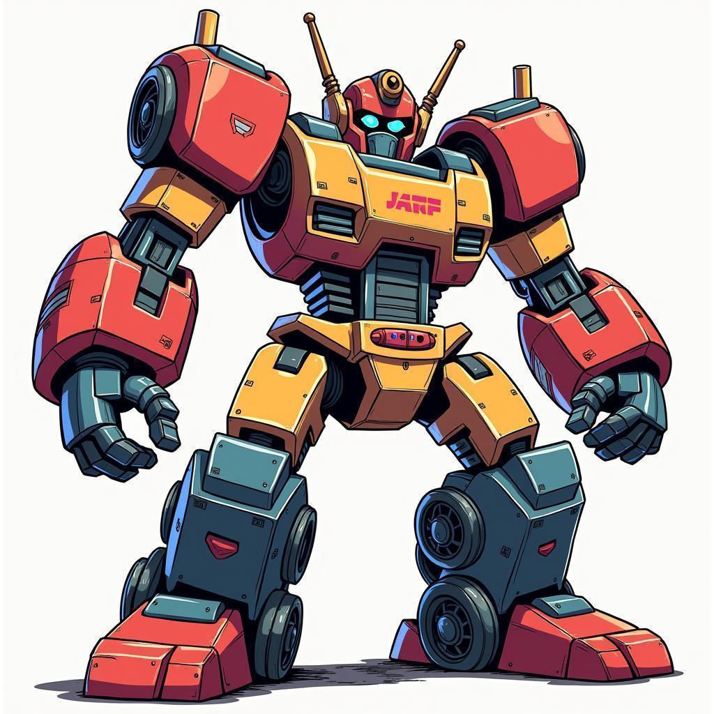 Expressive Toy Robot in Manga Motion