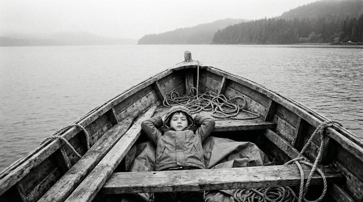 Childhood in a Fishing Boat