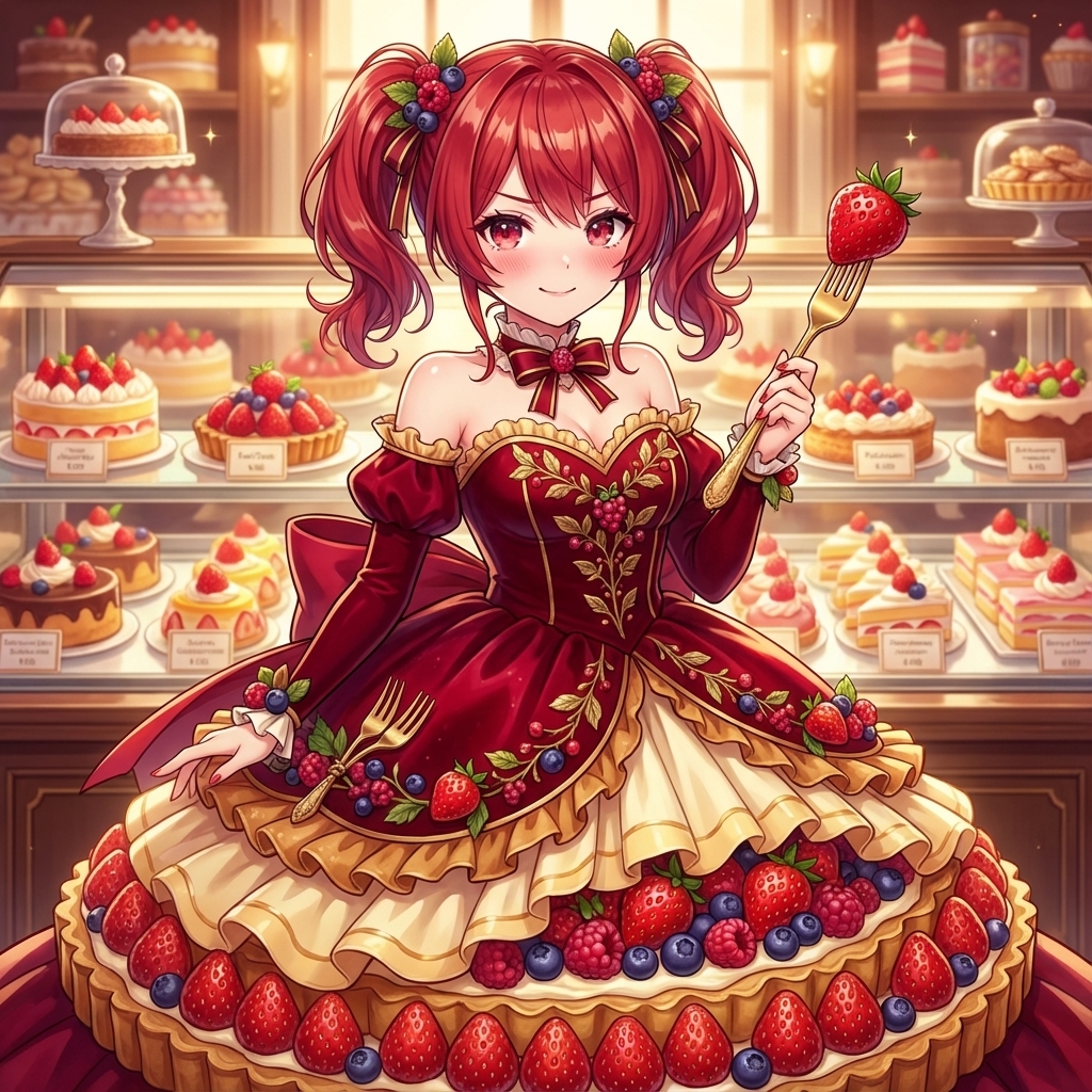 Strawberry Dress Sweet Love Style