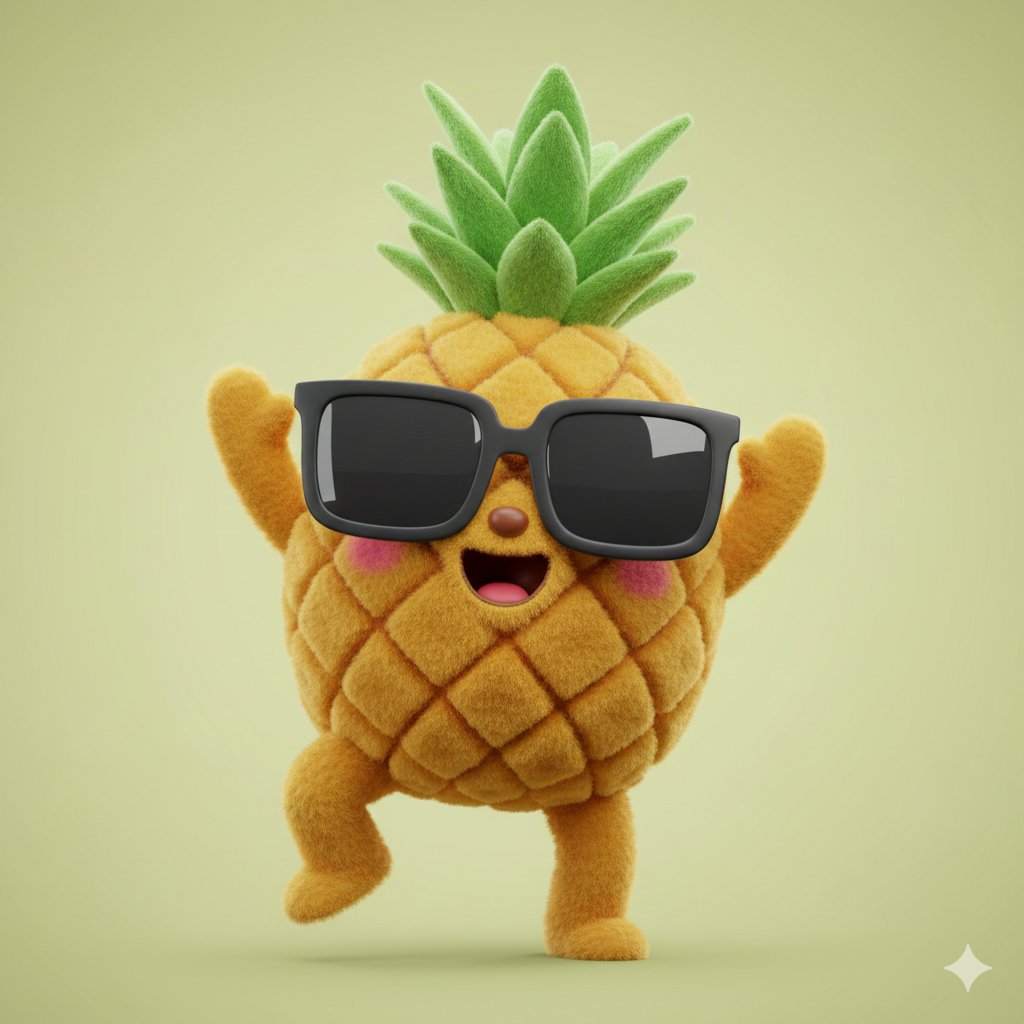 Cute Plush Fruit Character