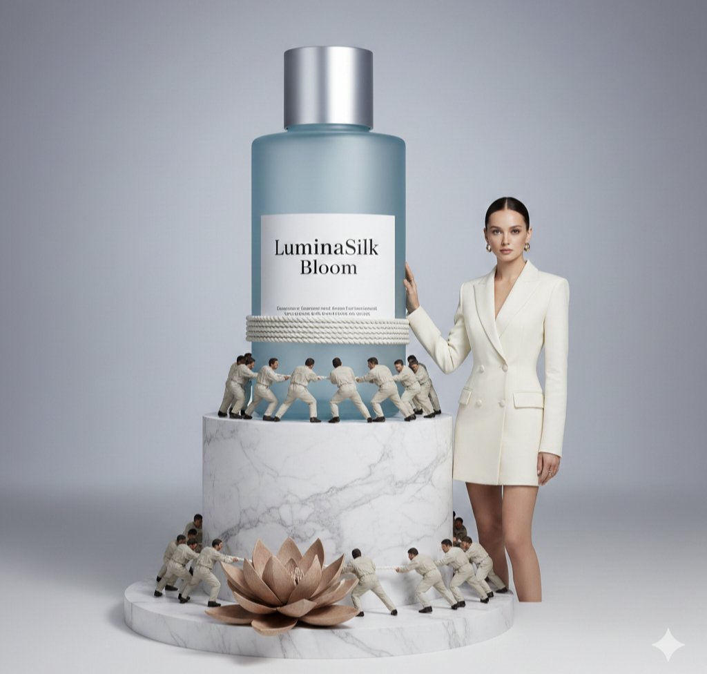 Surreal Perfume Ad Concept