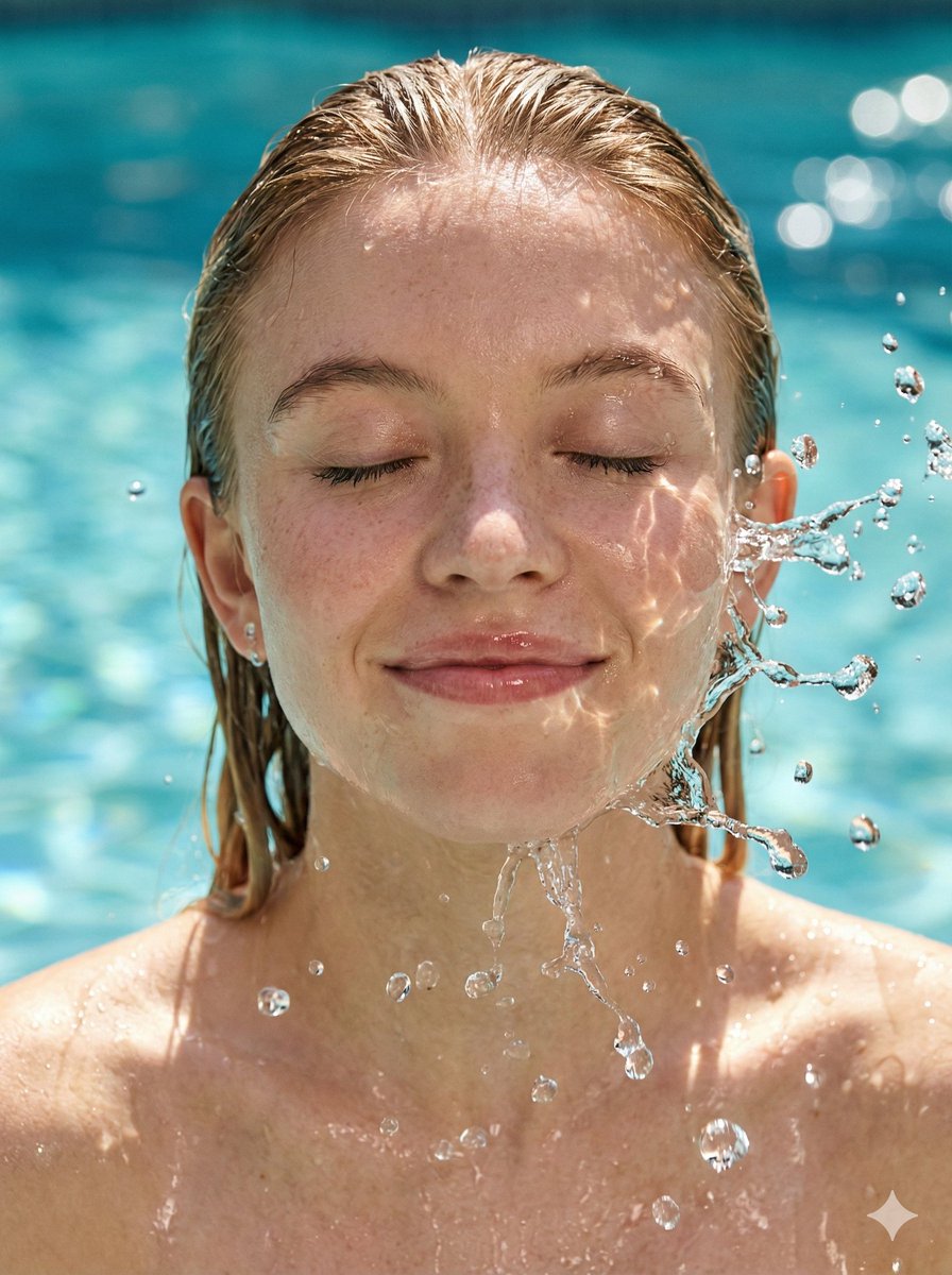 Summer Splash Portrait