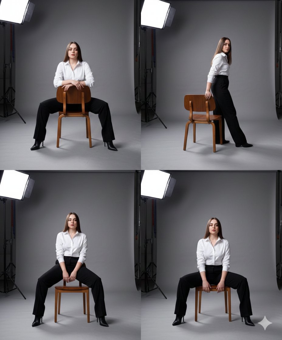 Fashion Studio Collage Shoot