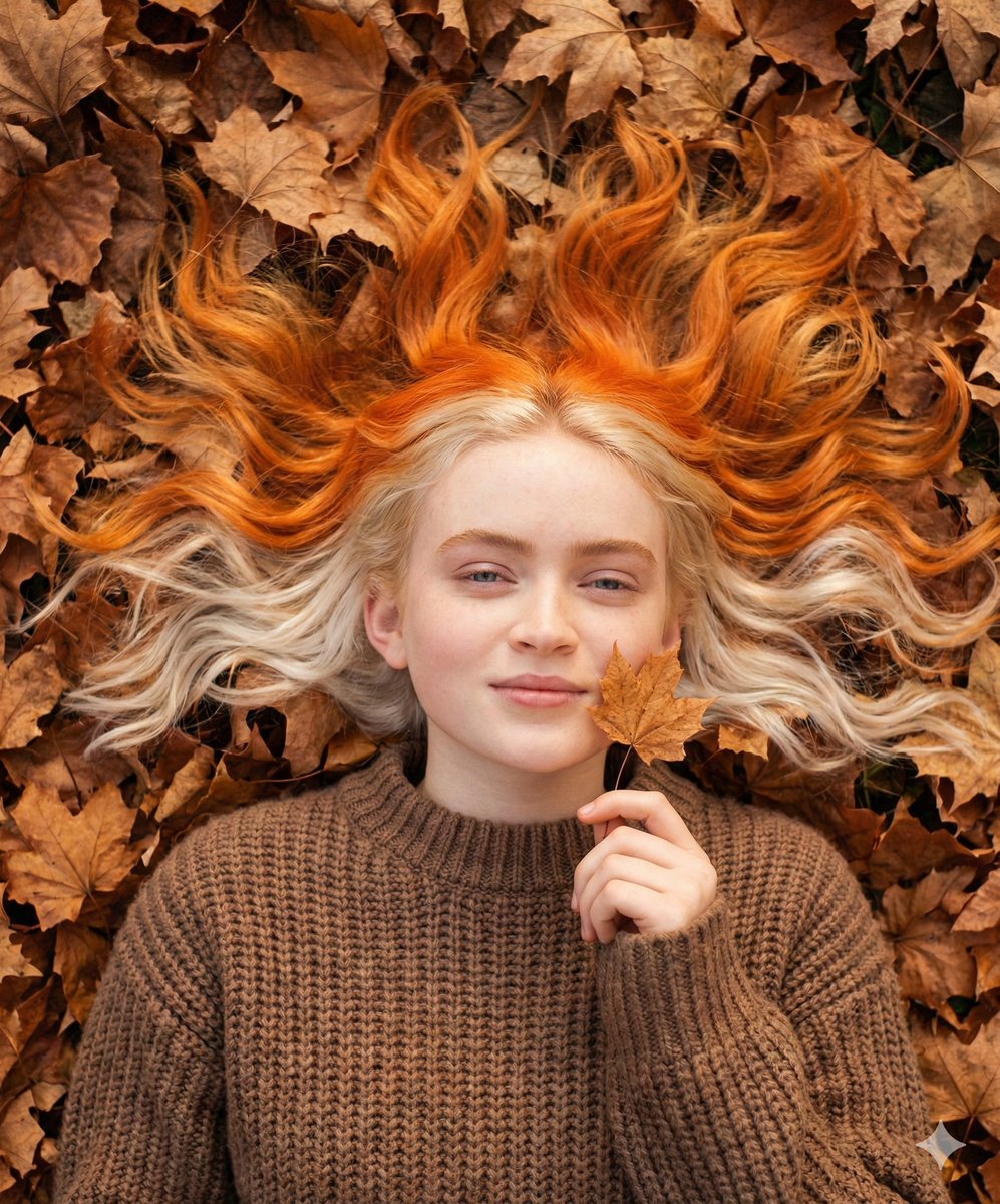 Autumn Leaf Dream Girl