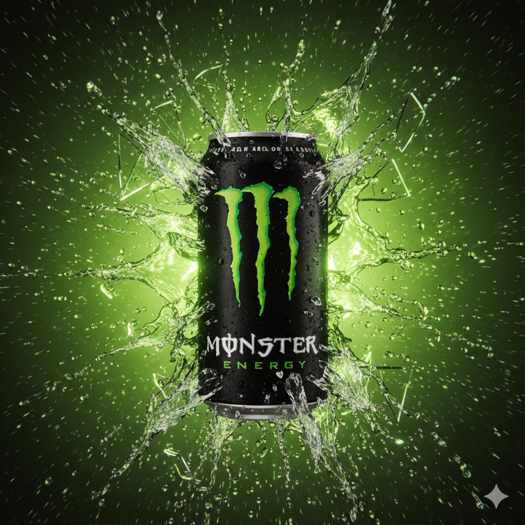 Monster Claw Dark Energy Can