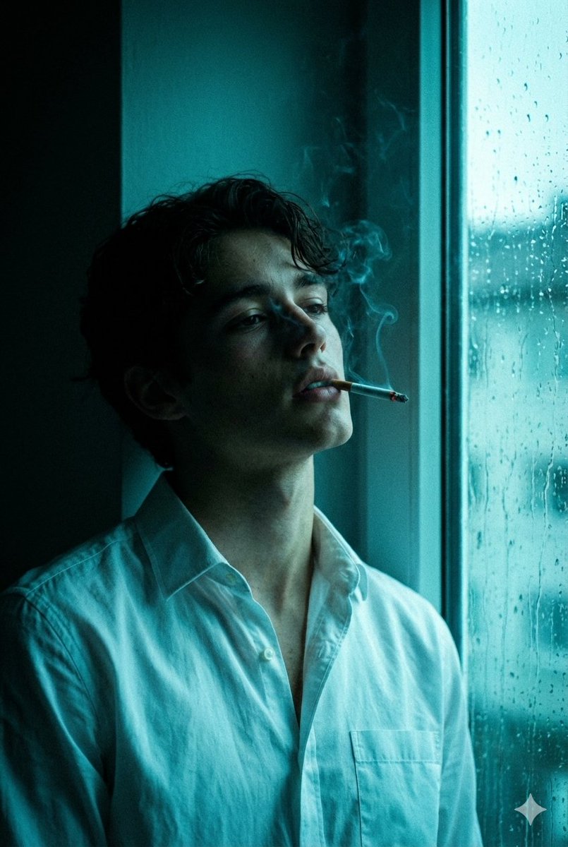 Turquoise Melancholy Smoke