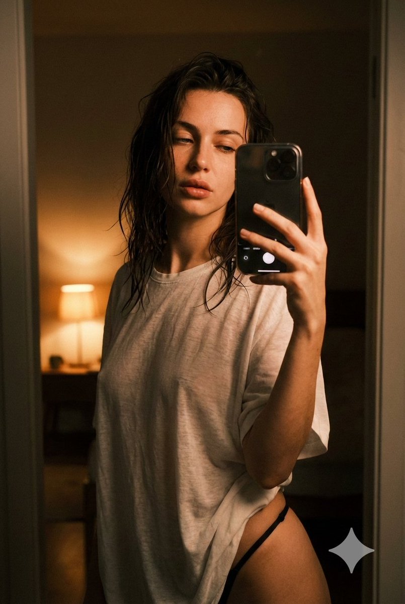 Late Night Bedroom Selfie