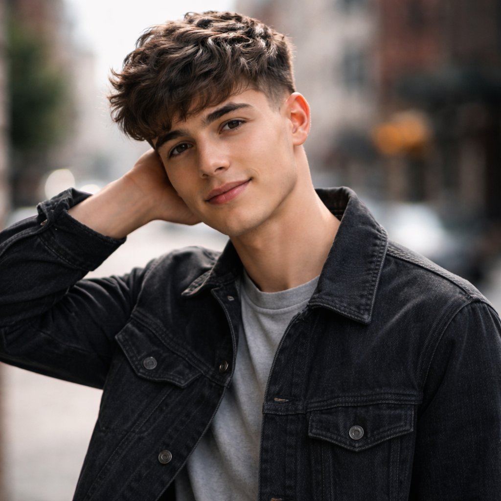 Urban Natural Light Male Portrait