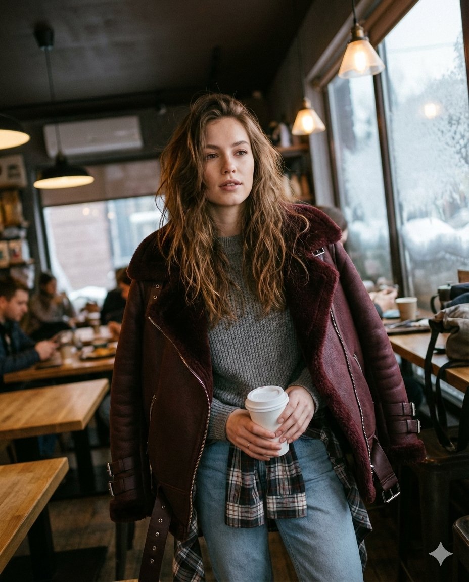 Cozy Winter Café Style